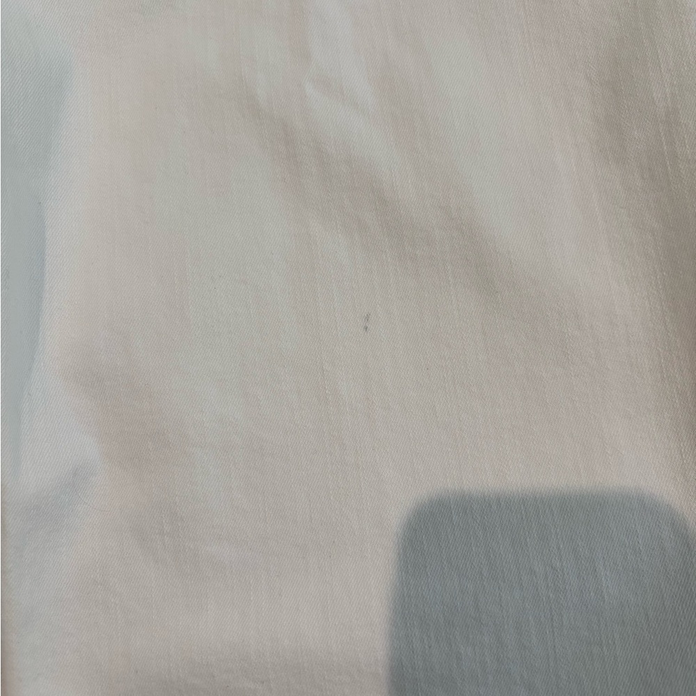 SPANX White Flare Wide Leg Jeans: size large - Picture 8 of 10